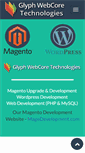 Mobile Screenshot of glyphwebcore.com
